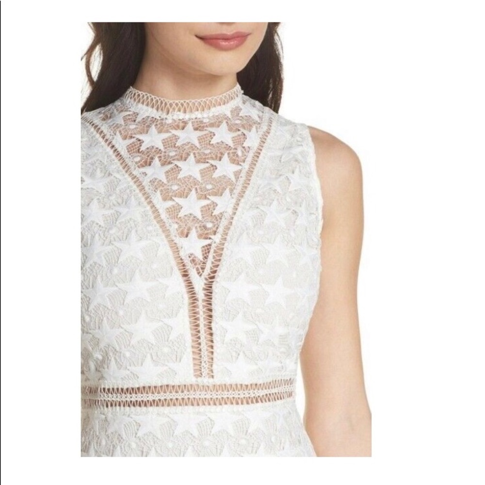 Sam Edelman Star White Lace Dress